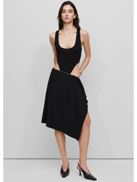 BEVZA Bevza Black Square Skirt - Black