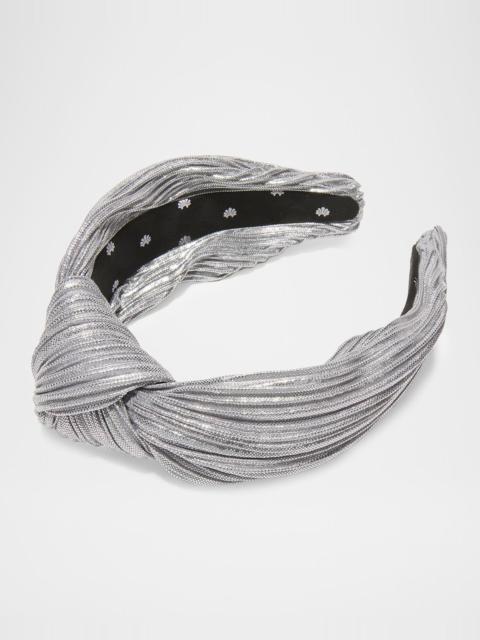 LELE SADOUGHI Knotted Pleated Headband