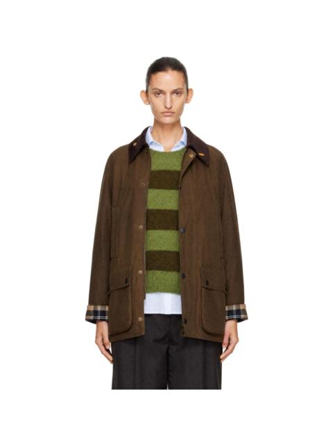 Barbour Brown Icons Bedale Waxed Jacket