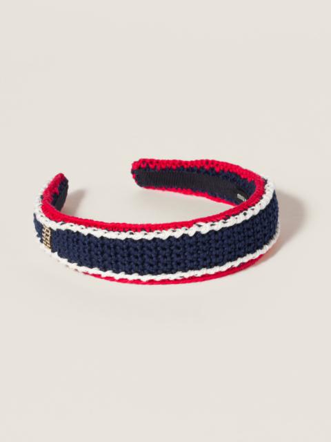 Crochet headband