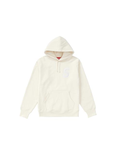 Supreme S Logo Hooded Sweatshirt (FW18) Natural