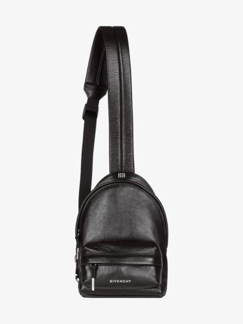Givenchy SMALL ESSENTIAL U BACKPACK IN GRAINED LEATHER