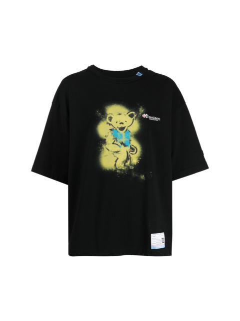 Maison MIHARAYASUHIRO Bear-print cotton T-Shirt