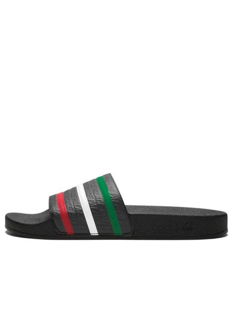 adidas Palace x adidas Adilette Black Slippers B41582