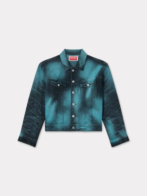 KENZO 'KENZO Boke Heart' oversized trucker jacket in japanese denim