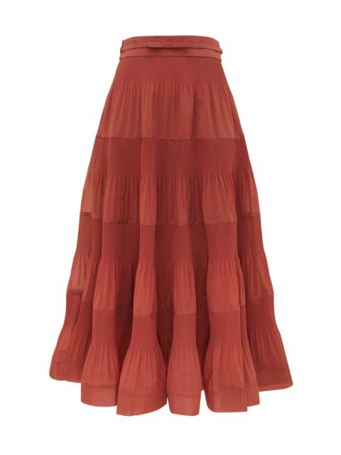 Zimmermann PLEATED MIDI SKIRT