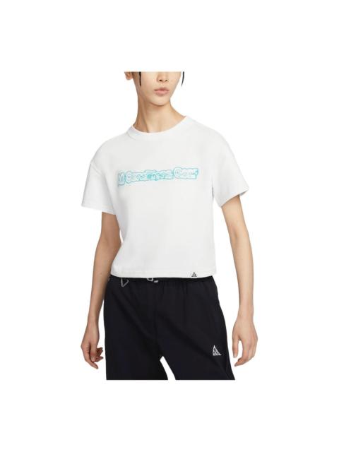 Nike (WMNS) Nike ACG Dri-FIT ADV T-Shirt Asia Sizing 'White' FN1957-121