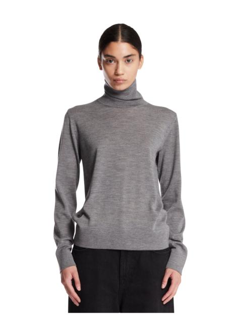 RÓHE Gray Wool Turtleneck Sweater