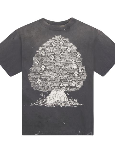 SAINT M×××××× Family Tree T-Shirt "Black" SM MK8 0000 001