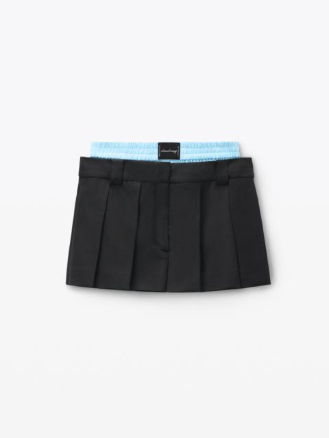 Alexander Wang Pre-Styled Skort with Boxer