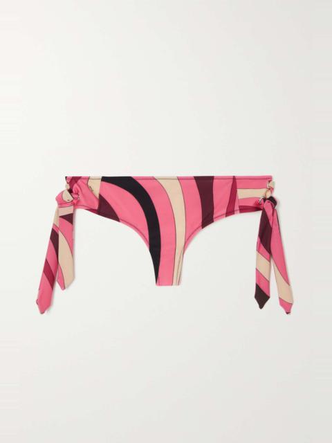 Marmo printed bikini briefs