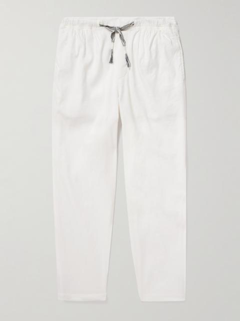 ORLEBAR BROWN Sonoran Tapered Linen-Blend Drawstring Trousers