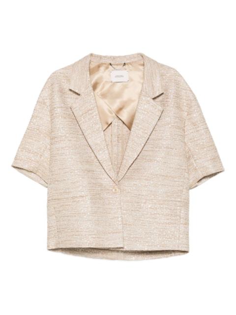 DOROTHEE SCHUMACHER short-sleeved tweed jacket