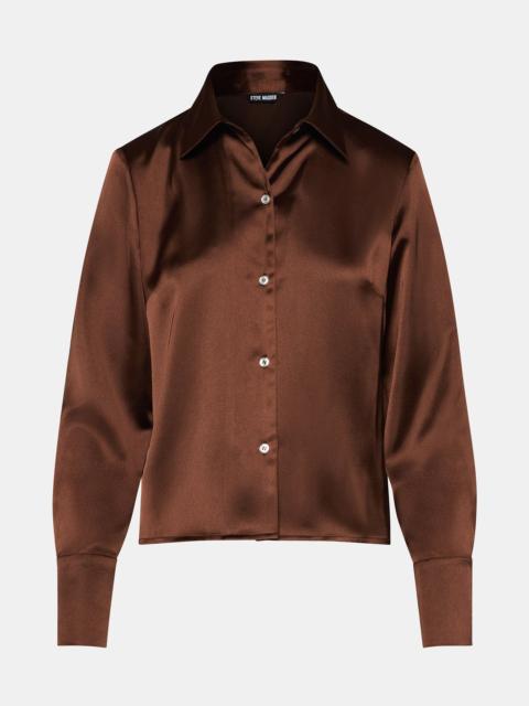 STEVE MADDEN MARE TOP SHAVED CHOCOLATE