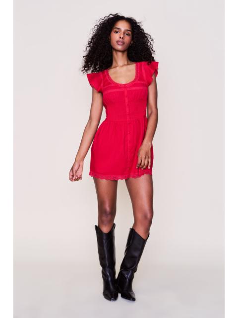 GUIZIO LILLE PINTUCK DRESS