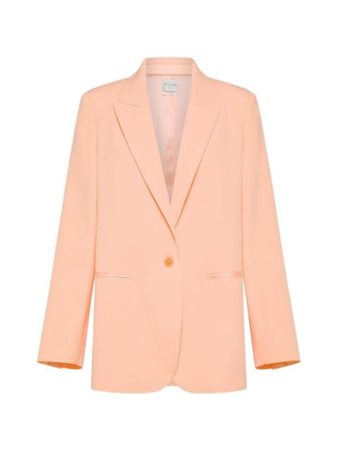 forte_forte peaked lapel jacket