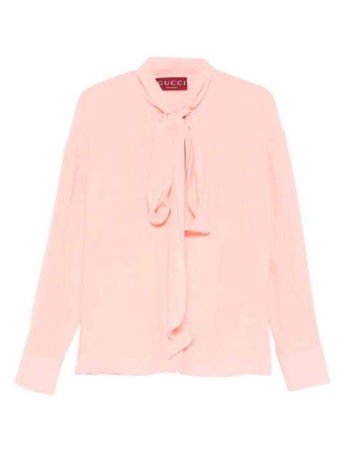 GUCCI Crepe De Chine Bio Silk Shirt