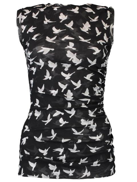 Stella McCartney Dove Print Sleeveless Top