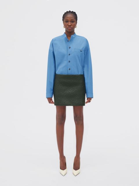 Bottega Veneta compact cotton canvas shirt