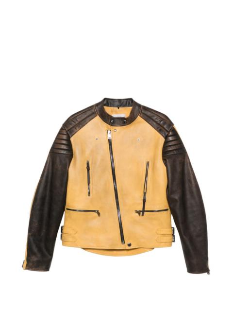 FENDI blouson nappa leather jacket