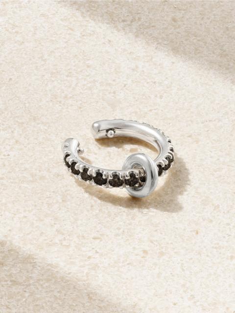 Spinelli Kilcollin Sterling Silver Diamond Ear Cuff