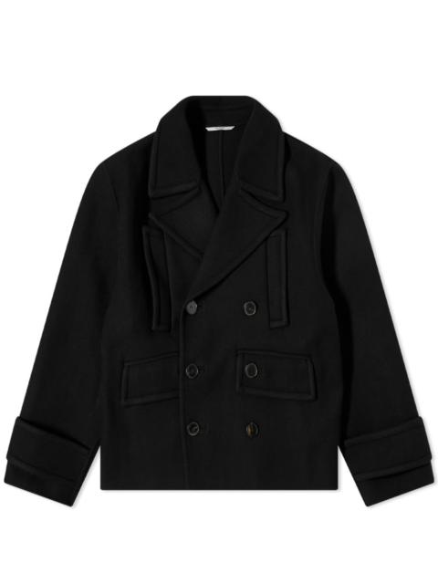 Valentino Valentino Double Breasted Peacoat
