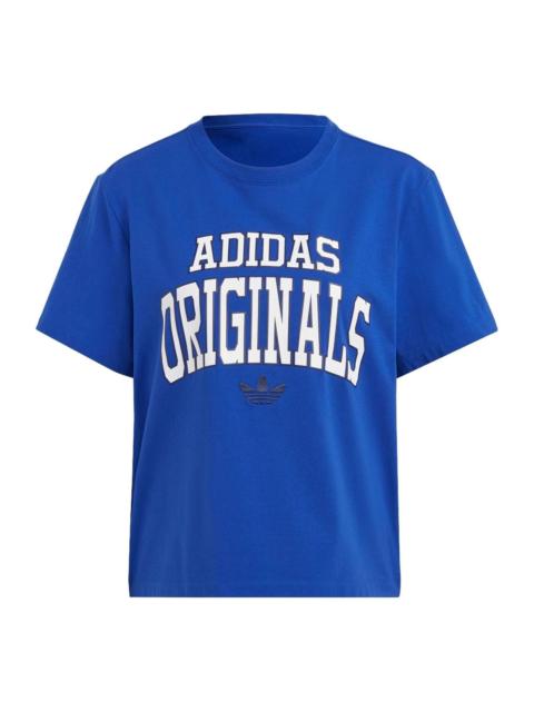 adidas (WMNS) adidas T-Shirt 'Blue' IC5982