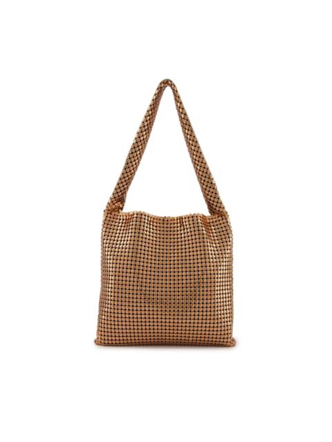 rabanne Pixel chainmail tote bag