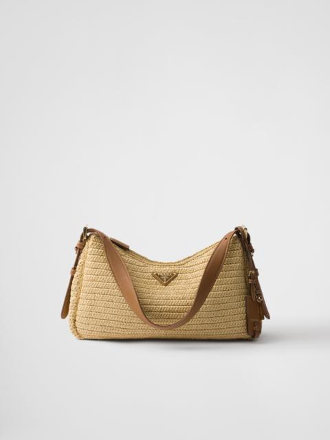 Prada Prada Aimée large crochet and leather bag