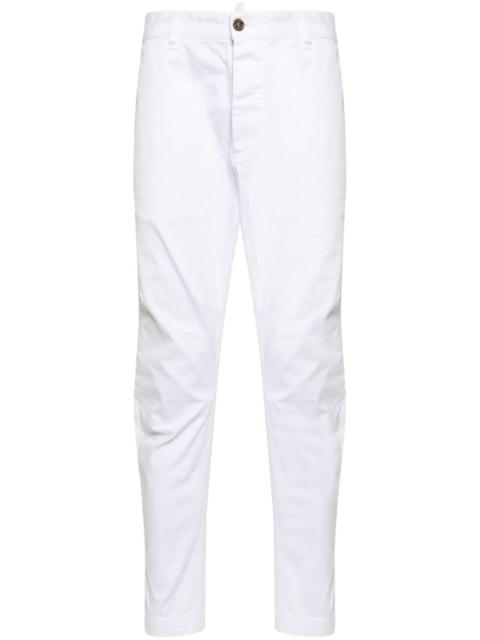 DSQUARED2 mid-rise tapered trousers