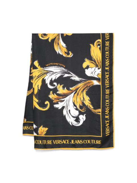 VERSACE JEANS COUTURE Barocco-print pareo