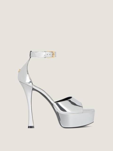 Givenchy 4G LIQUID PLATFORM SANDALS IN PATENT LEATHER