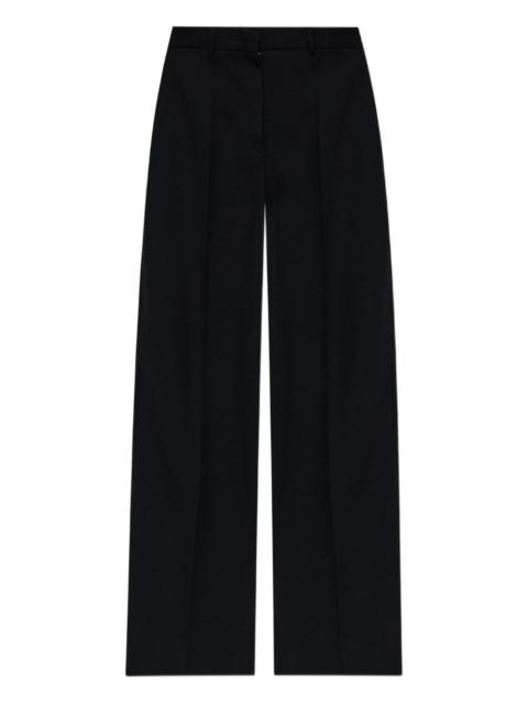 Jil Sander front-pleated wool trousers