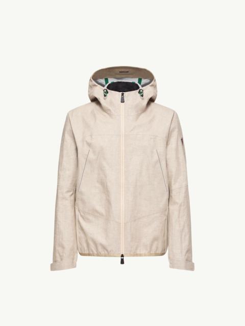 Moncler Grenoble Blagnac Linen Hooded Jacket