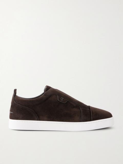 Christian Louboutin St Louis Suede Slip-On Sneakers