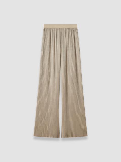 JOSEPH Amber Pleated Satin Trousers