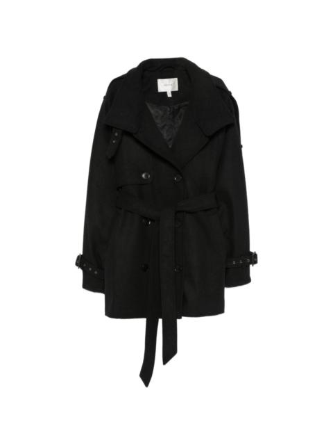 GESTUZ Gzavic double-breasted belted coat