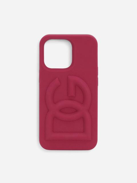 Rubber iPhone 14 Pro Cover with DG logo