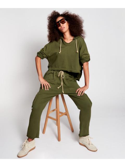 ONE TEASPOON Goldie Army Sweat Pants - Khaki