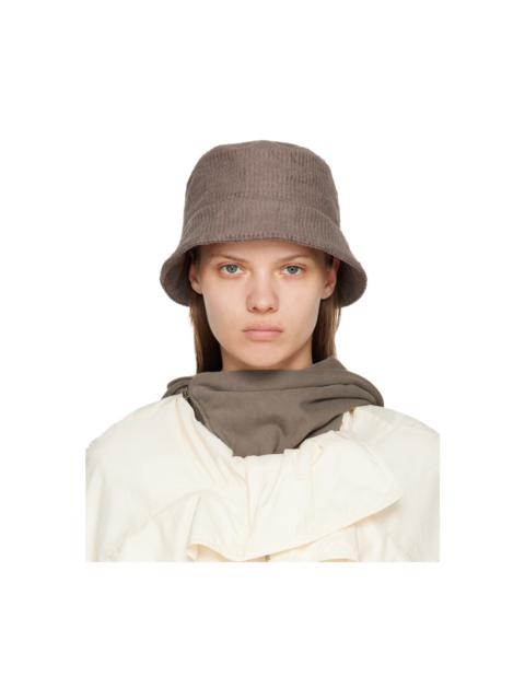 Gray Gilligan Bucket Hat