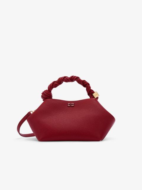 RED GRAINED SMALL BOU BAG