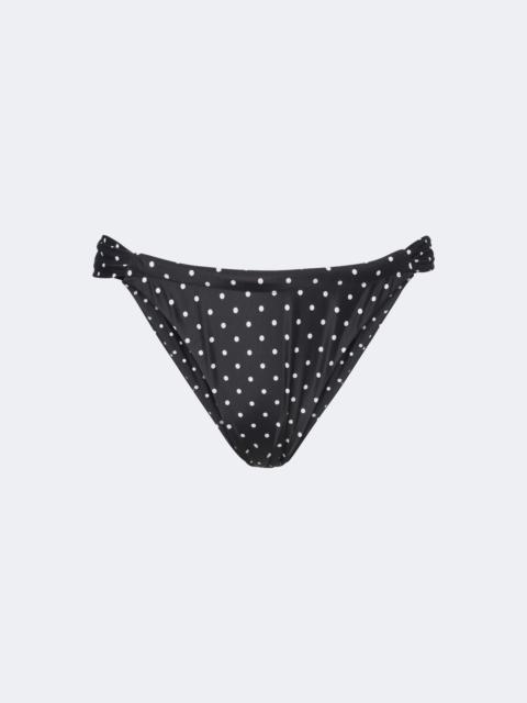 FAITHFULL Andez polka-dot bikini bottoms