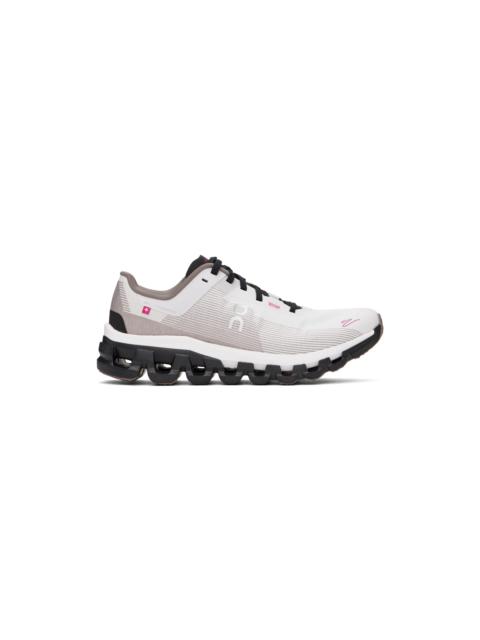 On White & Black DISTANCE Edition Cloudflow 4 Sneakers