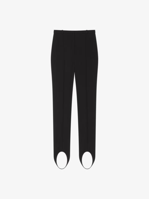 Givenchy STIRRUP PANTS IN TWILL