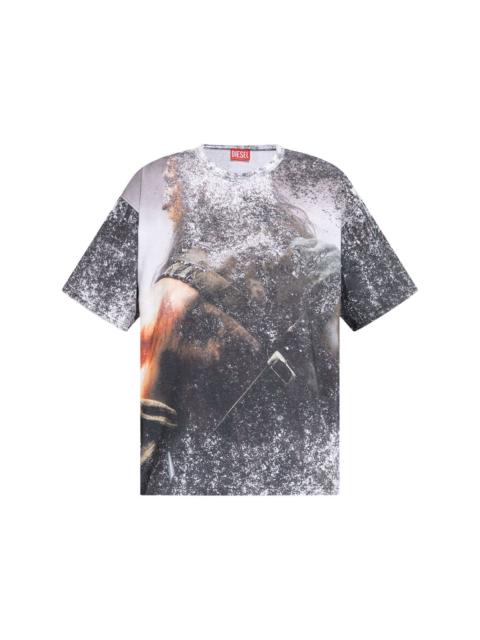 graphic-print cotton T-shirt