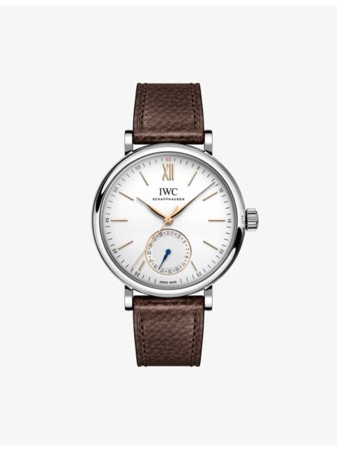 IWC Schaffhausen Portofino Pointer Date Stainless-Steel Automatic Watch 39mm