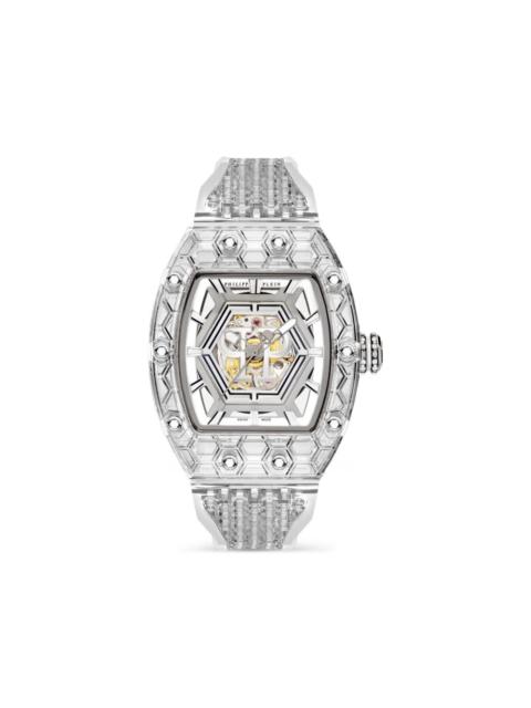 PHILIPP PLEIN Crypto King Hexagon Ice Breaker 55mm