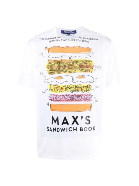 Junya Watanabe MAN Max's Sandwich Book T-shirt