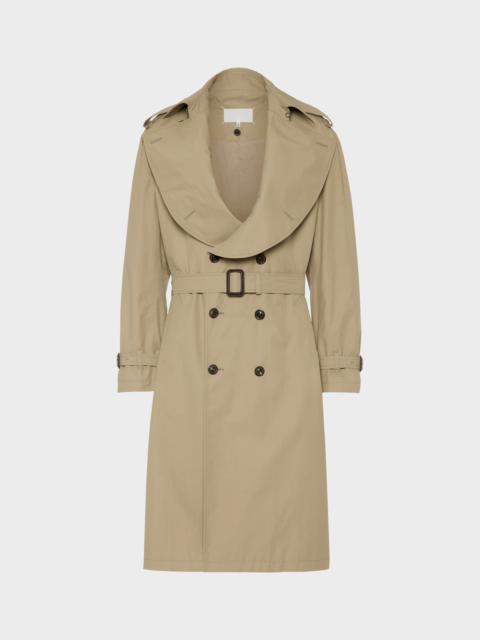 Maison Margiela Folded Collar Trench Coat