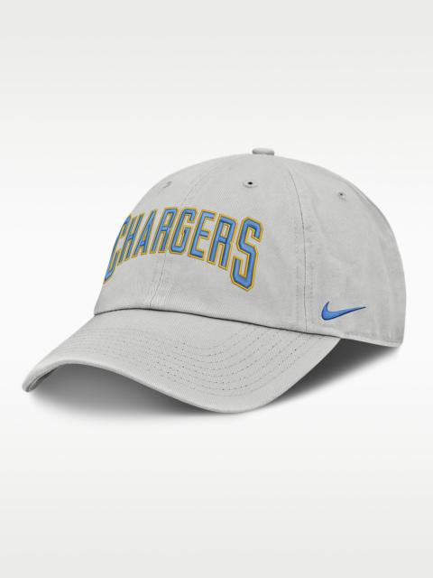Nike Los Angeles Chargers Primetime Club Arched Men's Nike NFL Adjustable Hat
